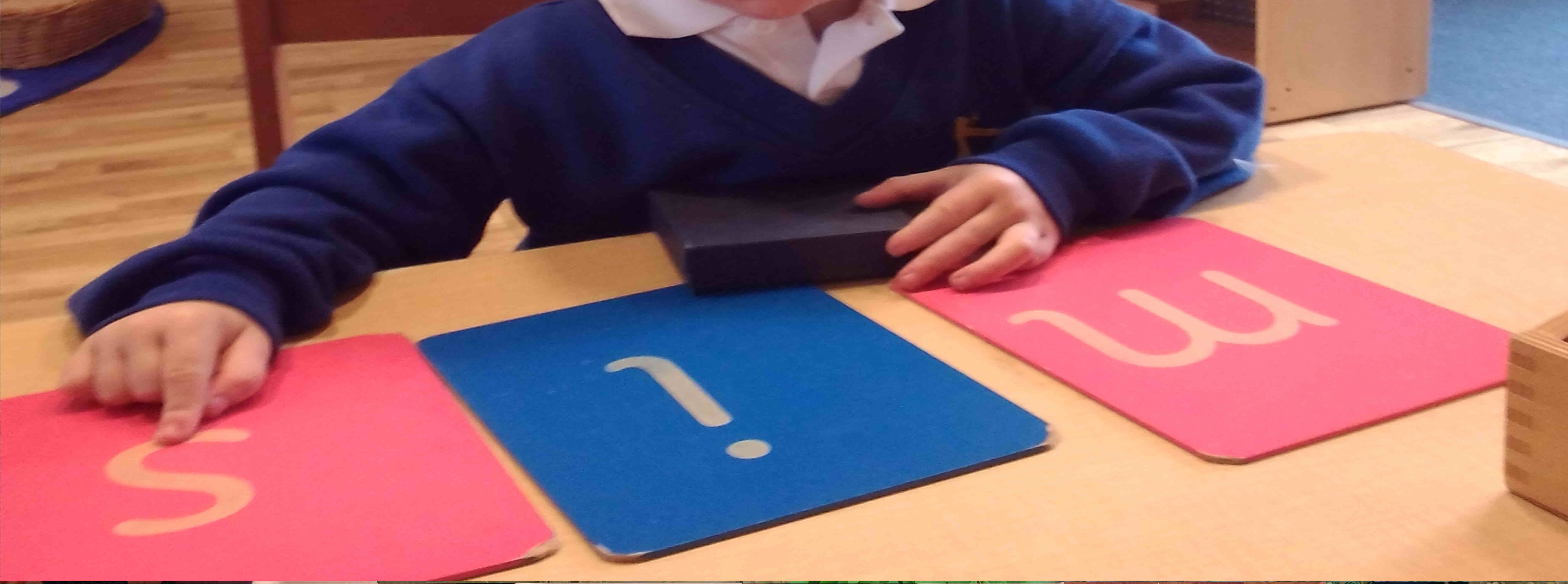 Sandpaper letters